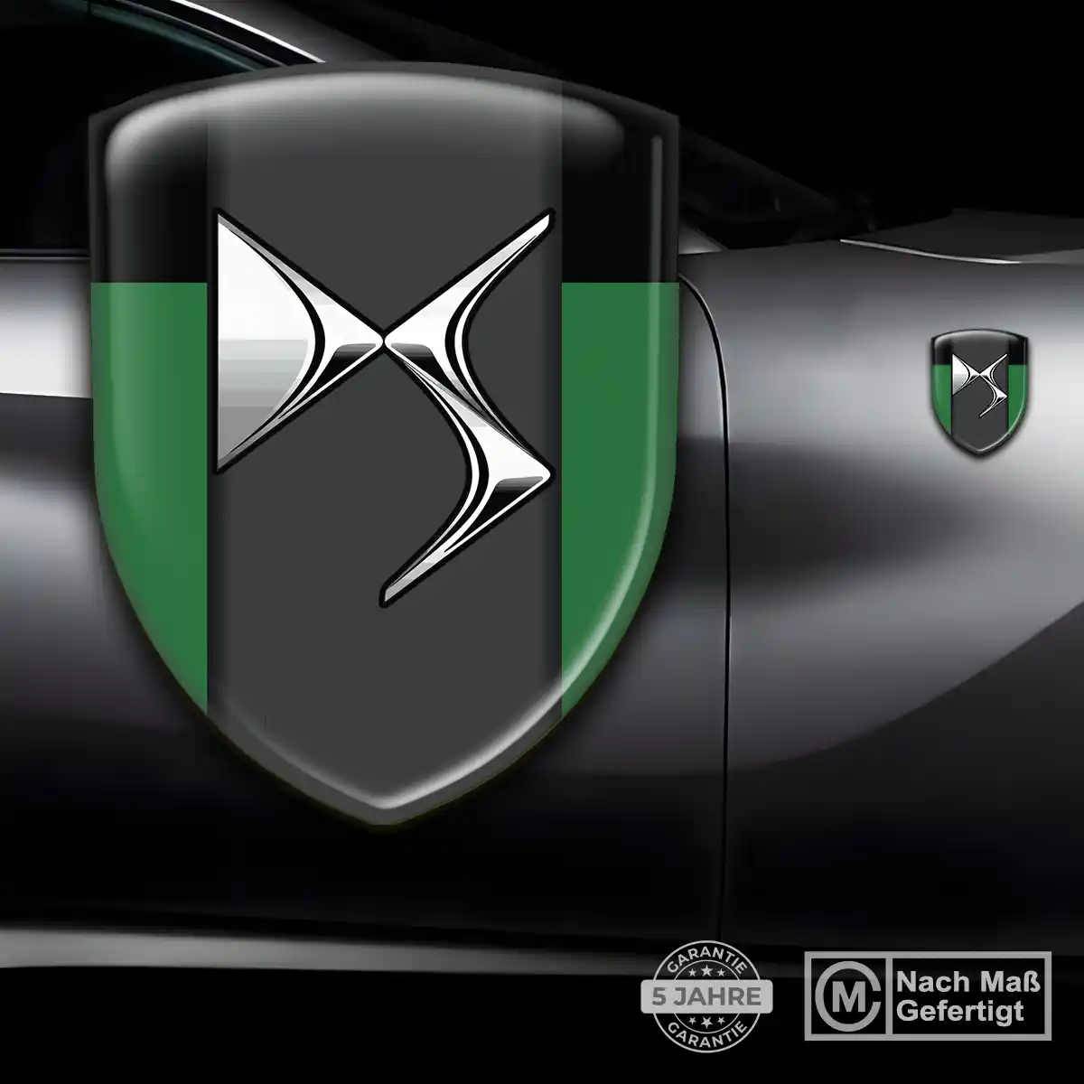 Citroen 3D Gel Aufkleber Silikon Markenedition