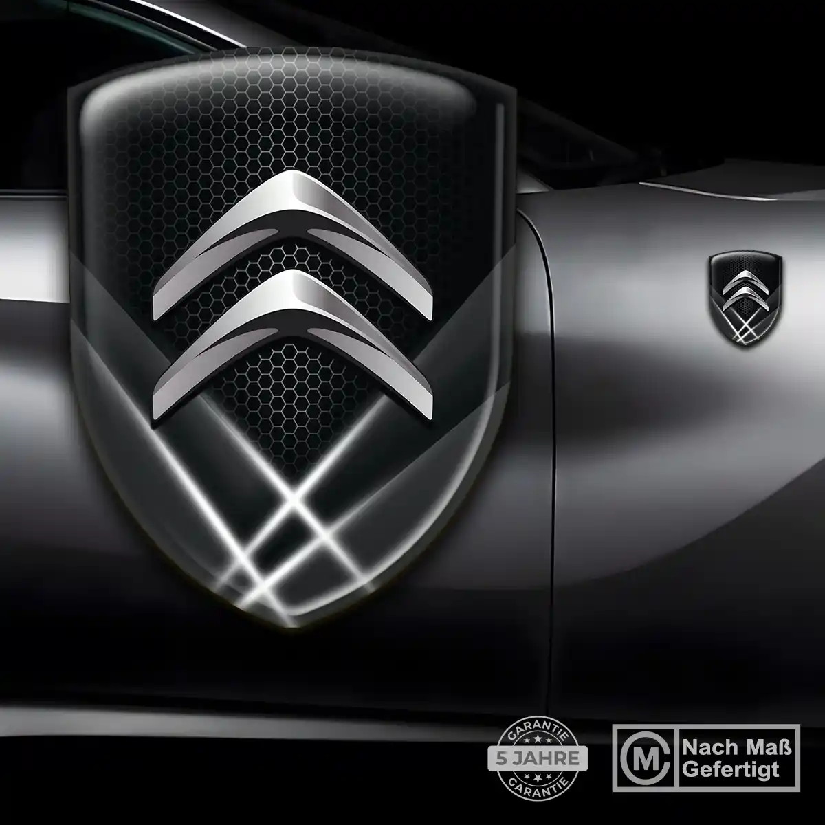 Citroen 3D Gel Aufkleber Wappen Auto Hohe Qualität