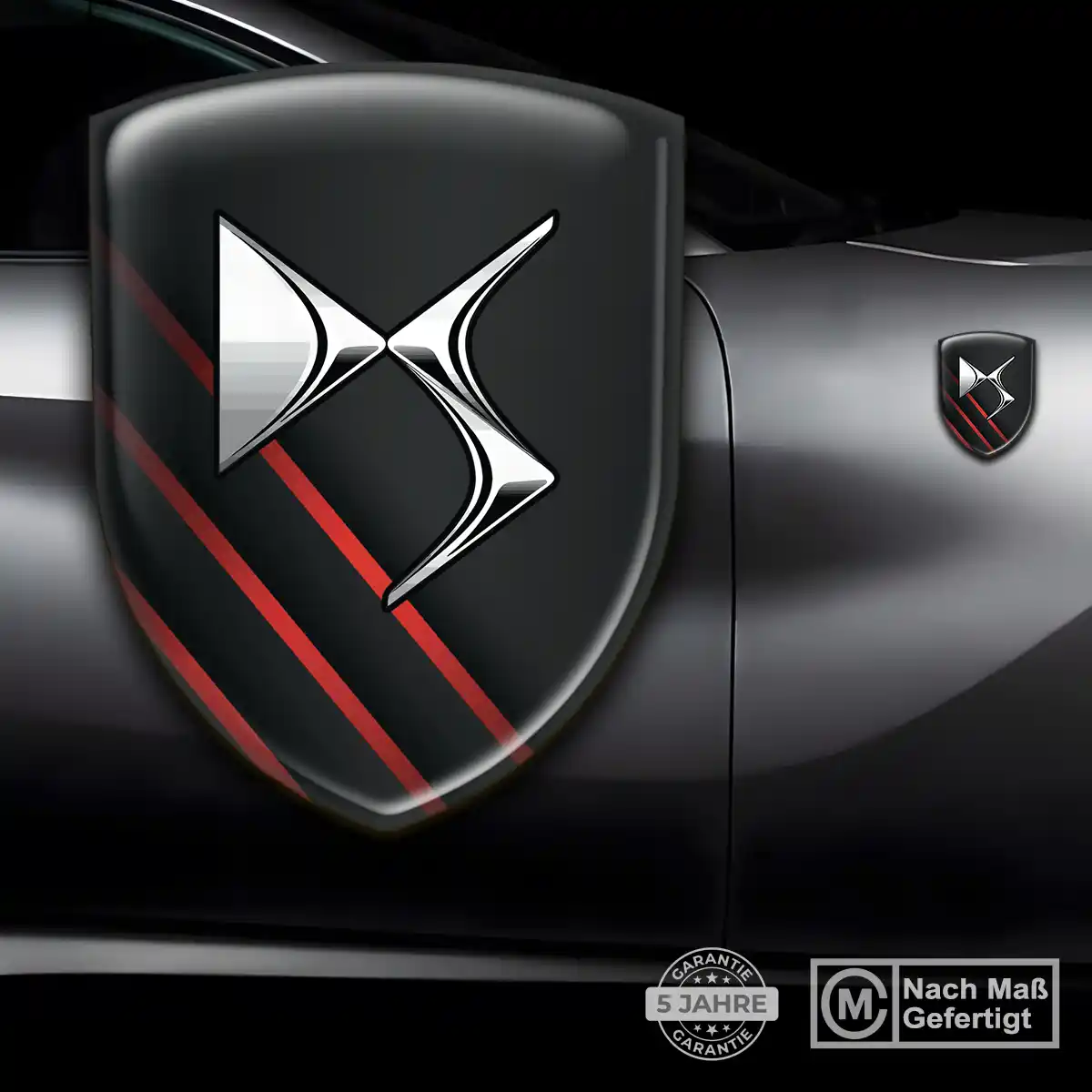 Citroen 3D Gel Aufkleber Wappen Auto Stilvolles Design