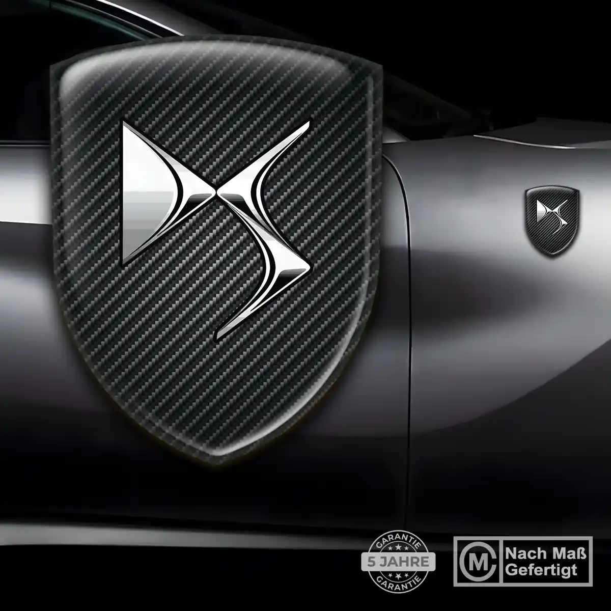 Citroen 3D Gel Aufkleber Wappen Premiumqualität
