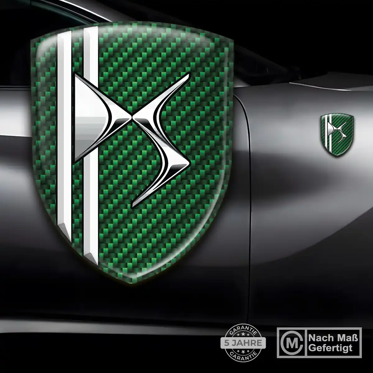 Citroen 3D Gel Aufkleber Wappen Stilvolles Design