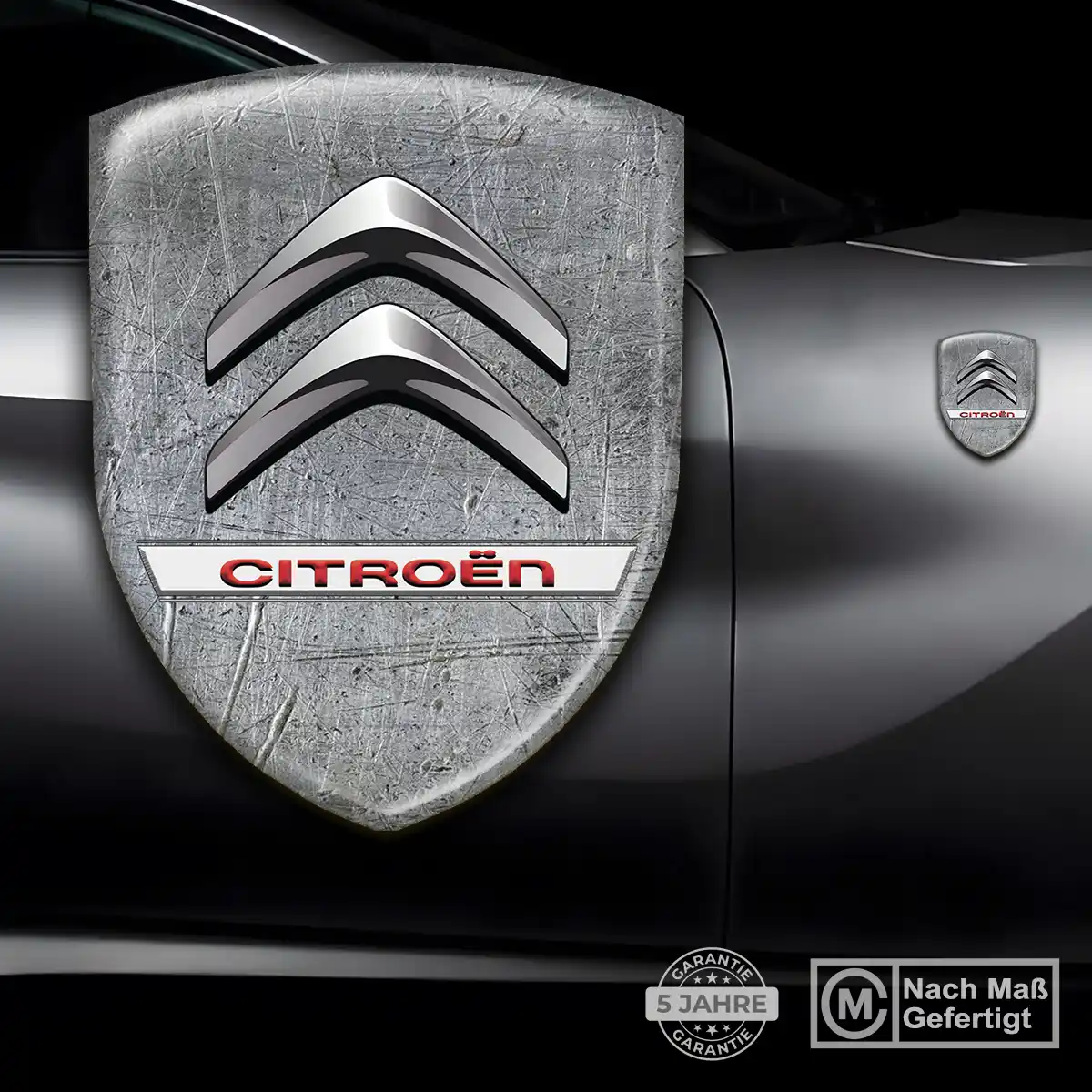 Citroen Aufkleber 3D Gel Emblem Auto Elegantes Design