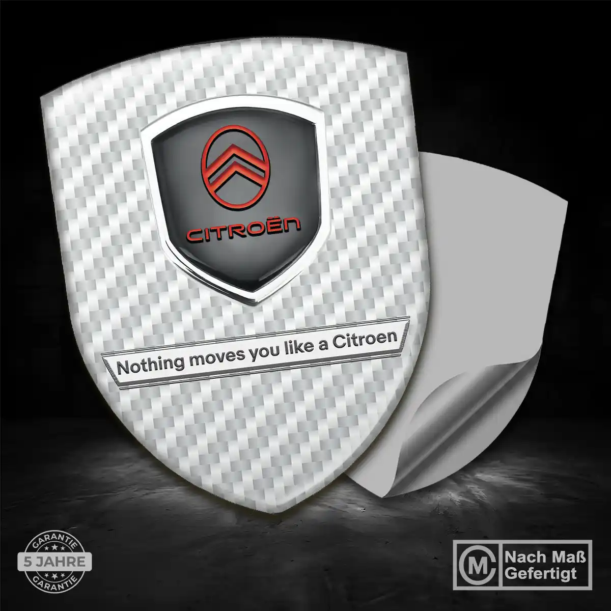 Citroen Aufkleber 3D Gel Emblem Auto Interieurdesign