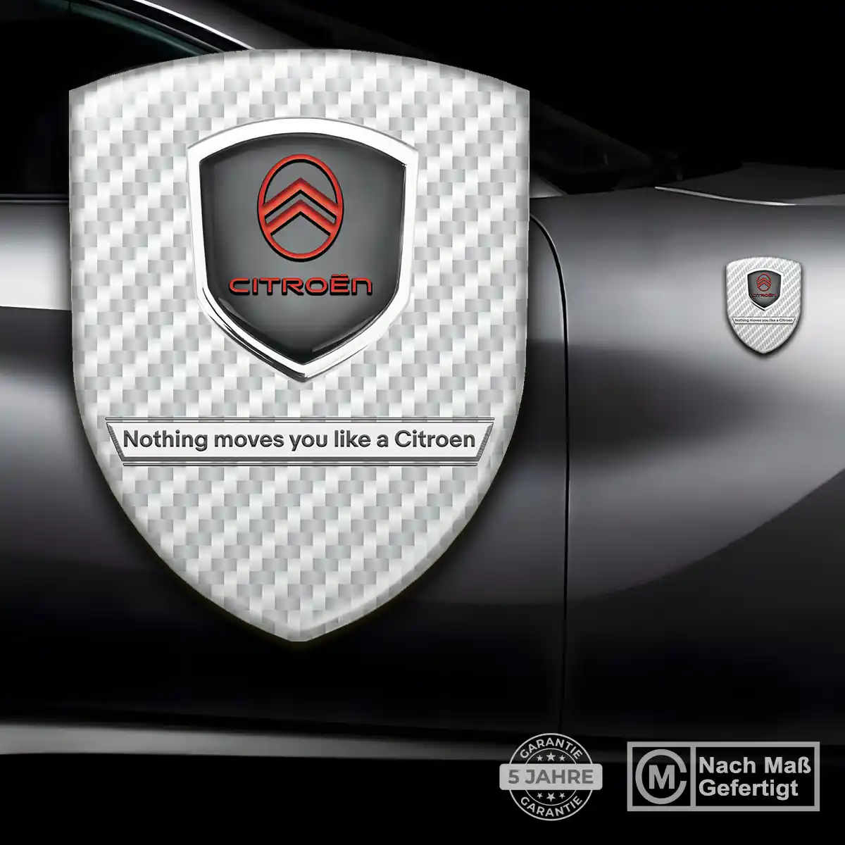 Citroen Aufkleber 3D Gel Emblem Auto Interieurdesign