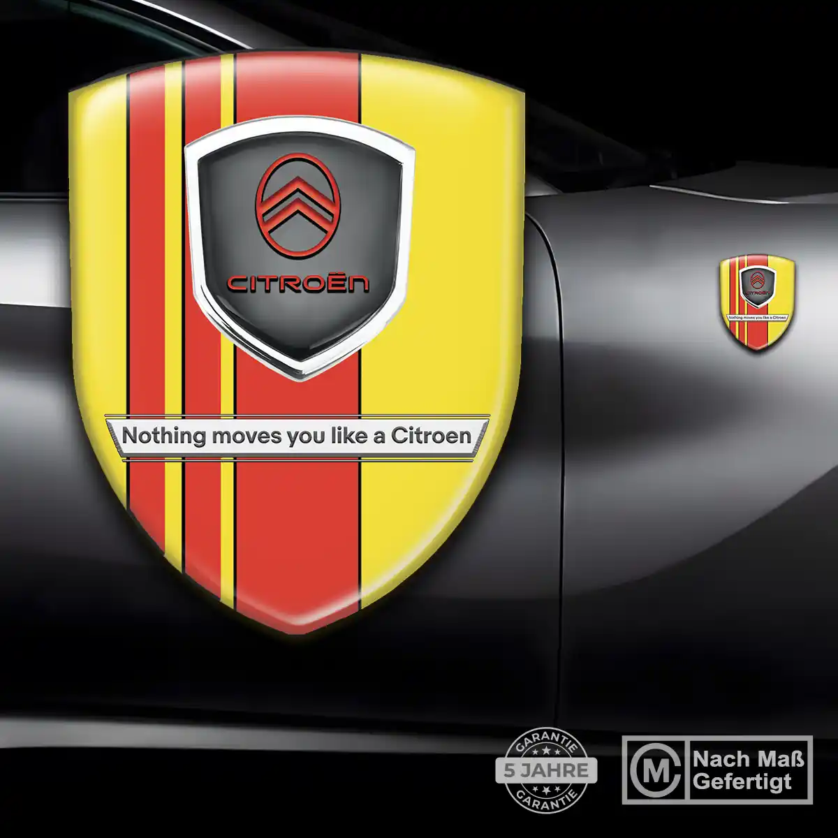 Citroen Aufkleber 3D Gel Emblem Erstklassige Qualität