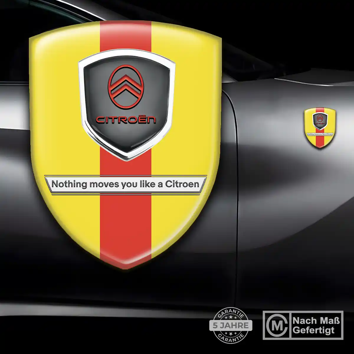 Citroen Aufkleber 3D Gel Emblem Premiumqualität