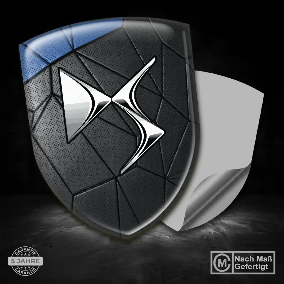 Citroen Aufkleber 3D Gel Emblem Stilvolles Design