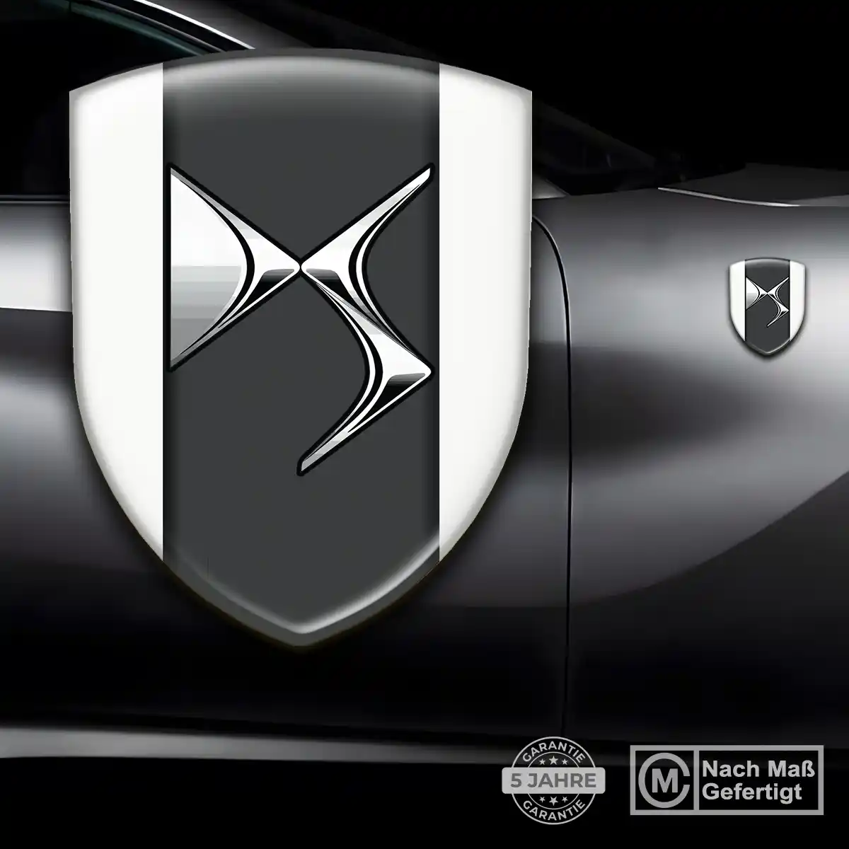 Citroen Aufkleber 3D Gel Emblem Tuningfahrzeug