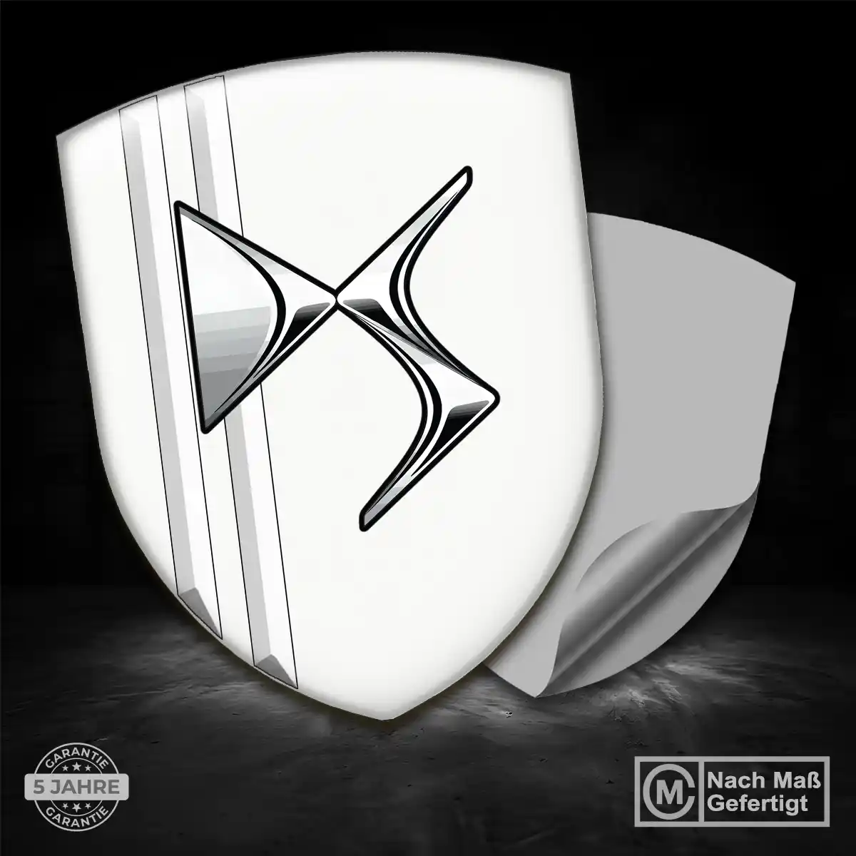 Citroen Aufkleber 3D Gel Embleme Ausdrucksstarkes Design