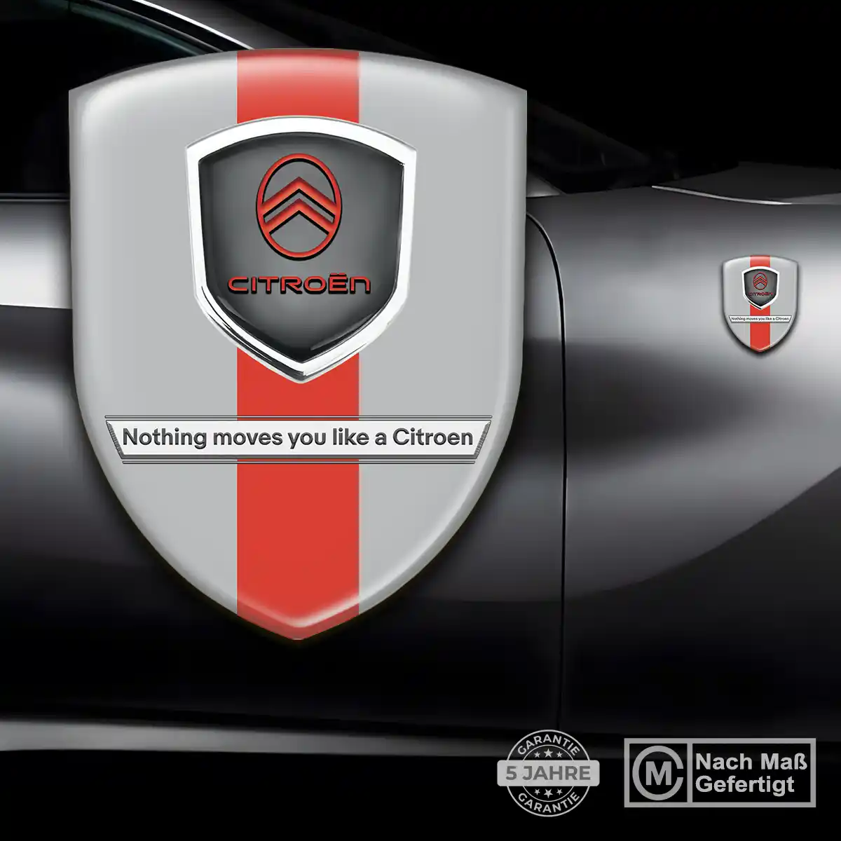 Citroen Aufkleber 3D Gel Embleme Auto Luxus-Edition