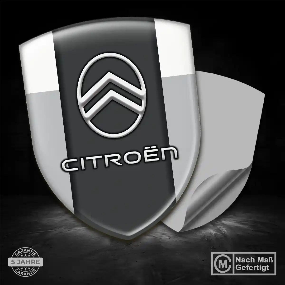 Citroen Aufkleber 3D Gel Embleme Auto Markenedition
