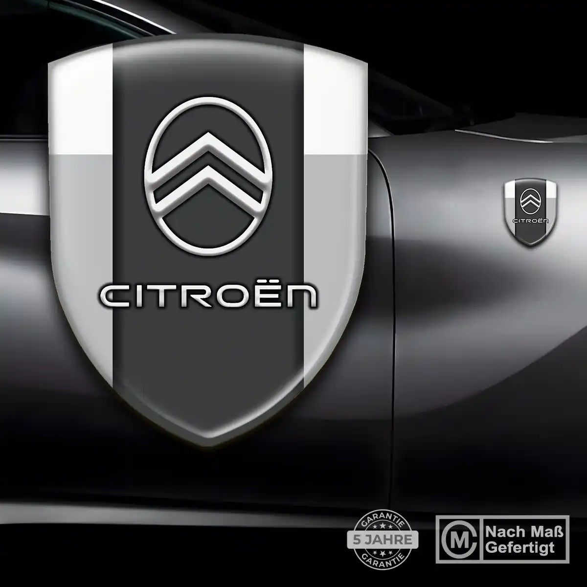 Citroen Aufkleber 3D Gel Embleme Auto Markenedition