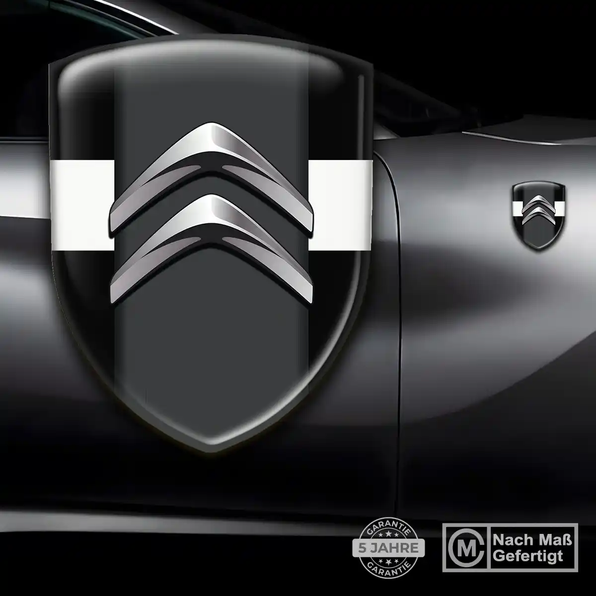 Citroen Aufkleber 3D Gel Embleme Auto Premium-Edition