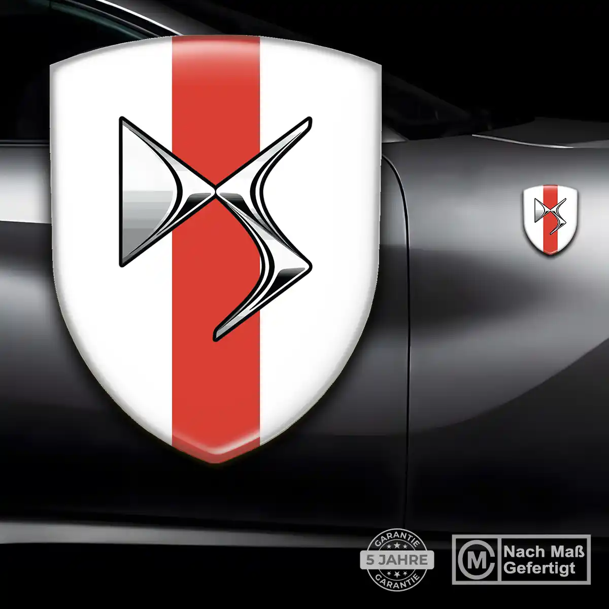Citroen Aufkleber 3D Gel Embleme Auto Premiumqualität