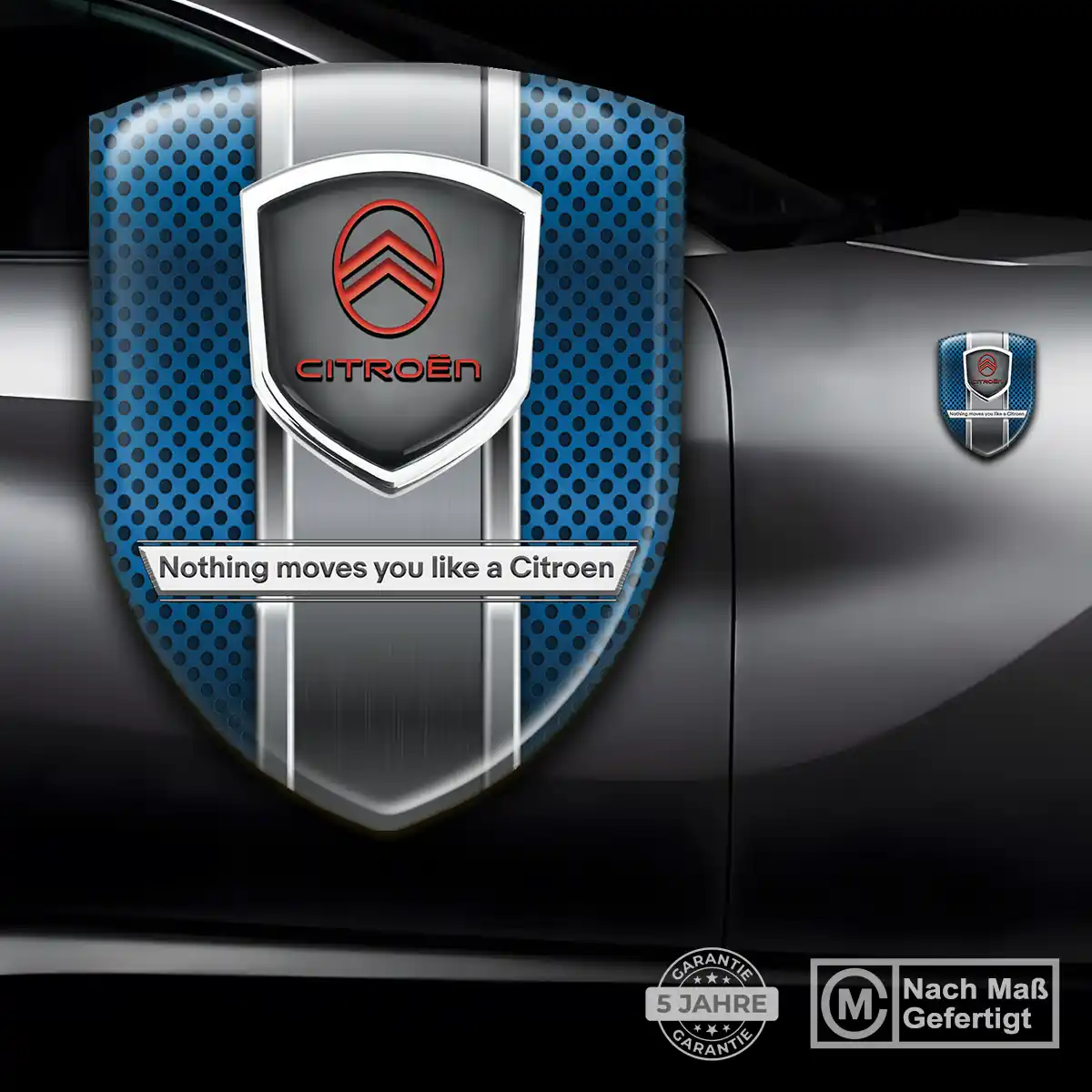 Citroen Aufkleber 3D Gel Embleme Auto Stilvolles Design