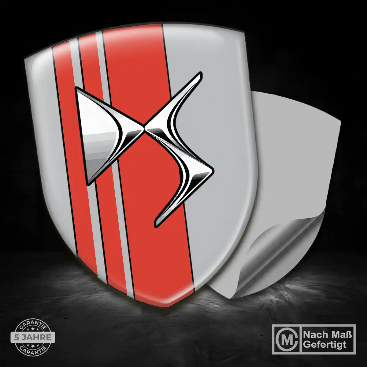 Citroen Aufkleber 3D Gel Embleme Exterieurdesign