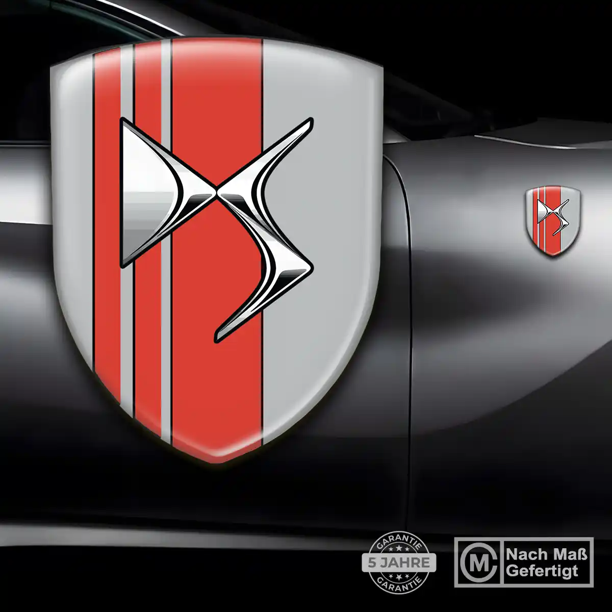 Citroen Aufkleber 3D Gel Embleme Exterieurdesign