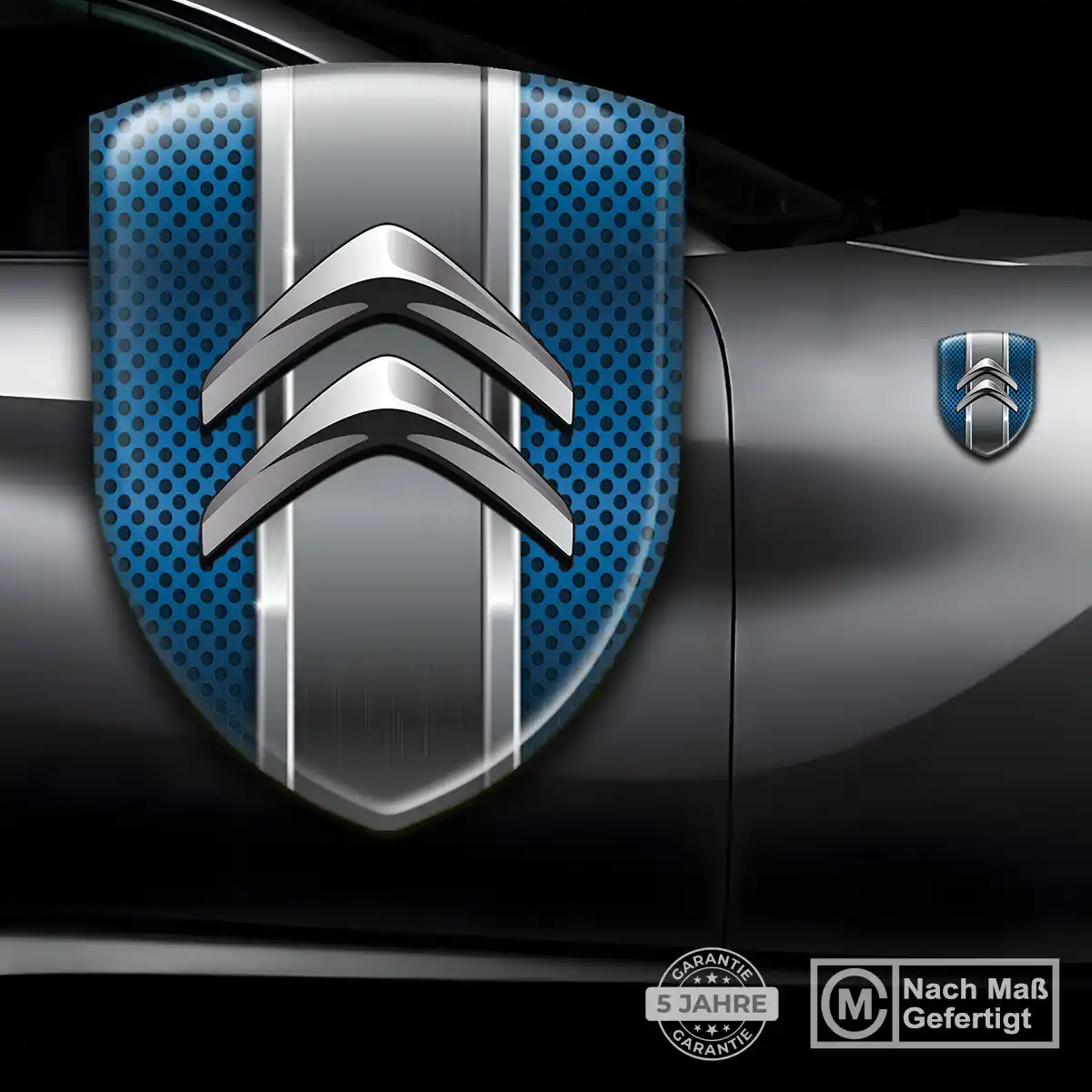 Citroen Aufkleber 3D Gel Embleme Hohe Qualität