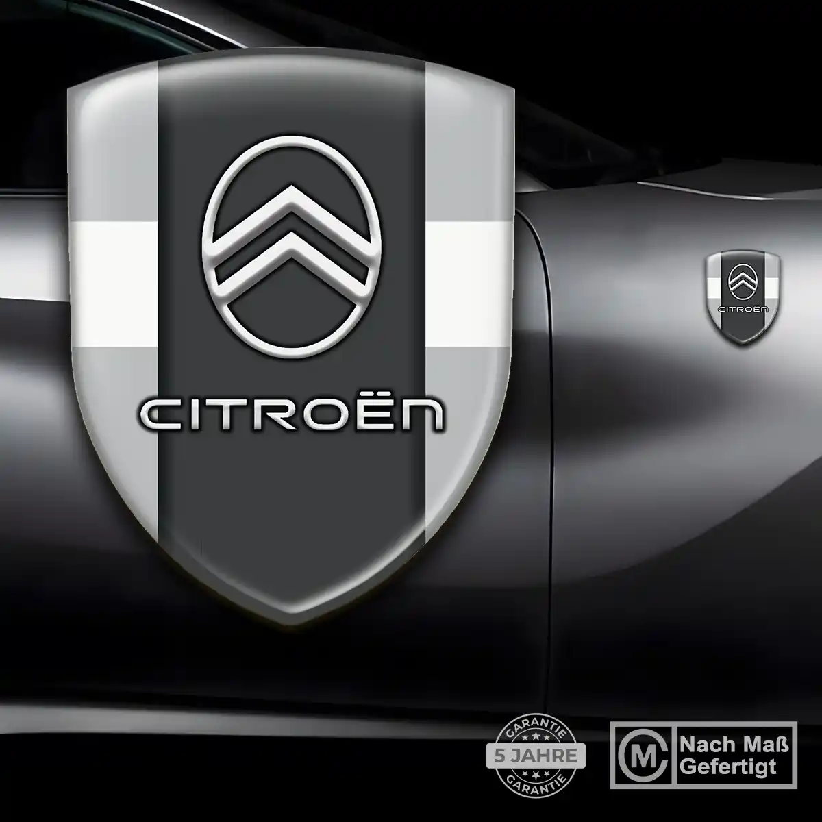 Citroen Aufkleber 3D Gel Embleme Luxus-Edition