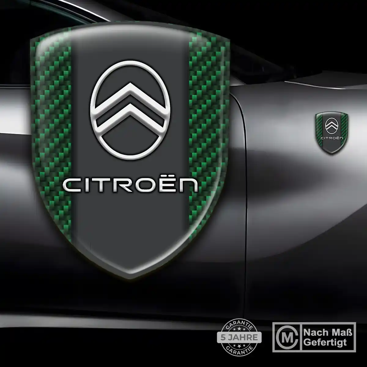 Citroen Aufkleber 3D Gel Embleme Markenedition