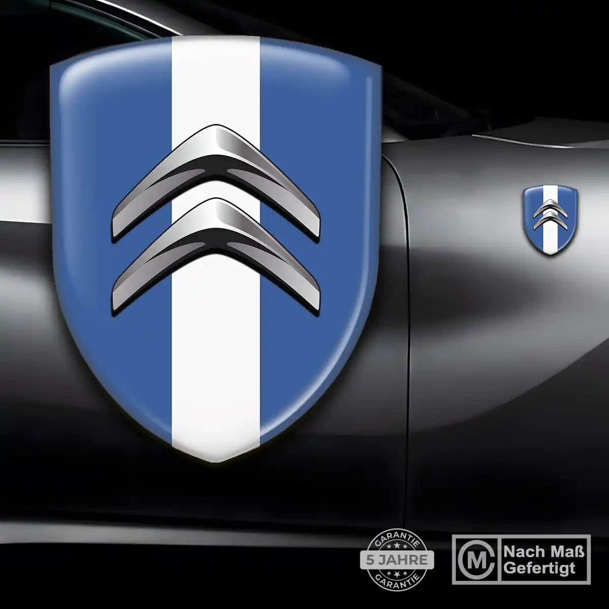 Citroen Aufkleber 3D Gel Embleme Premiumqualität