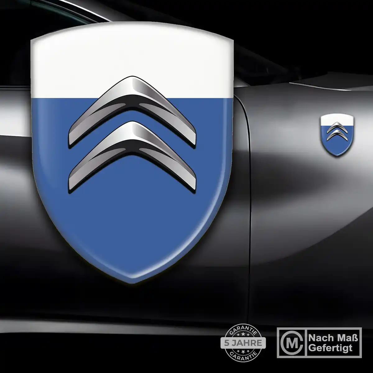 Citroen Aufkleber 3D Gel Embleme Stilvolles Design