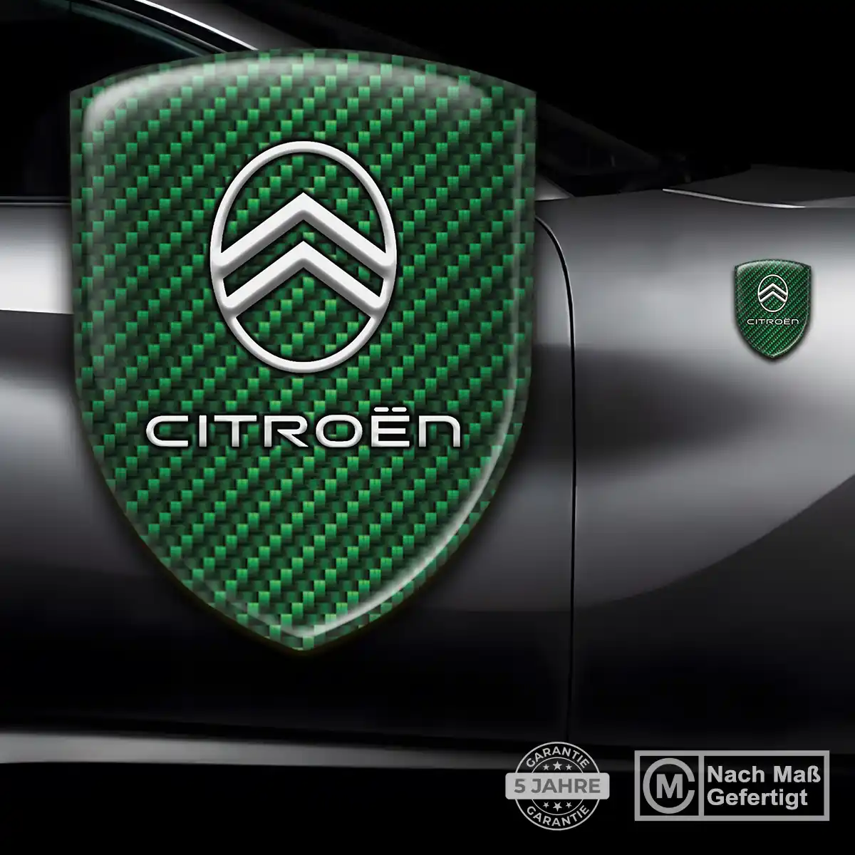 Citroen Aufkleber 3D Gel Silikon Ausdrucksstarkes Design