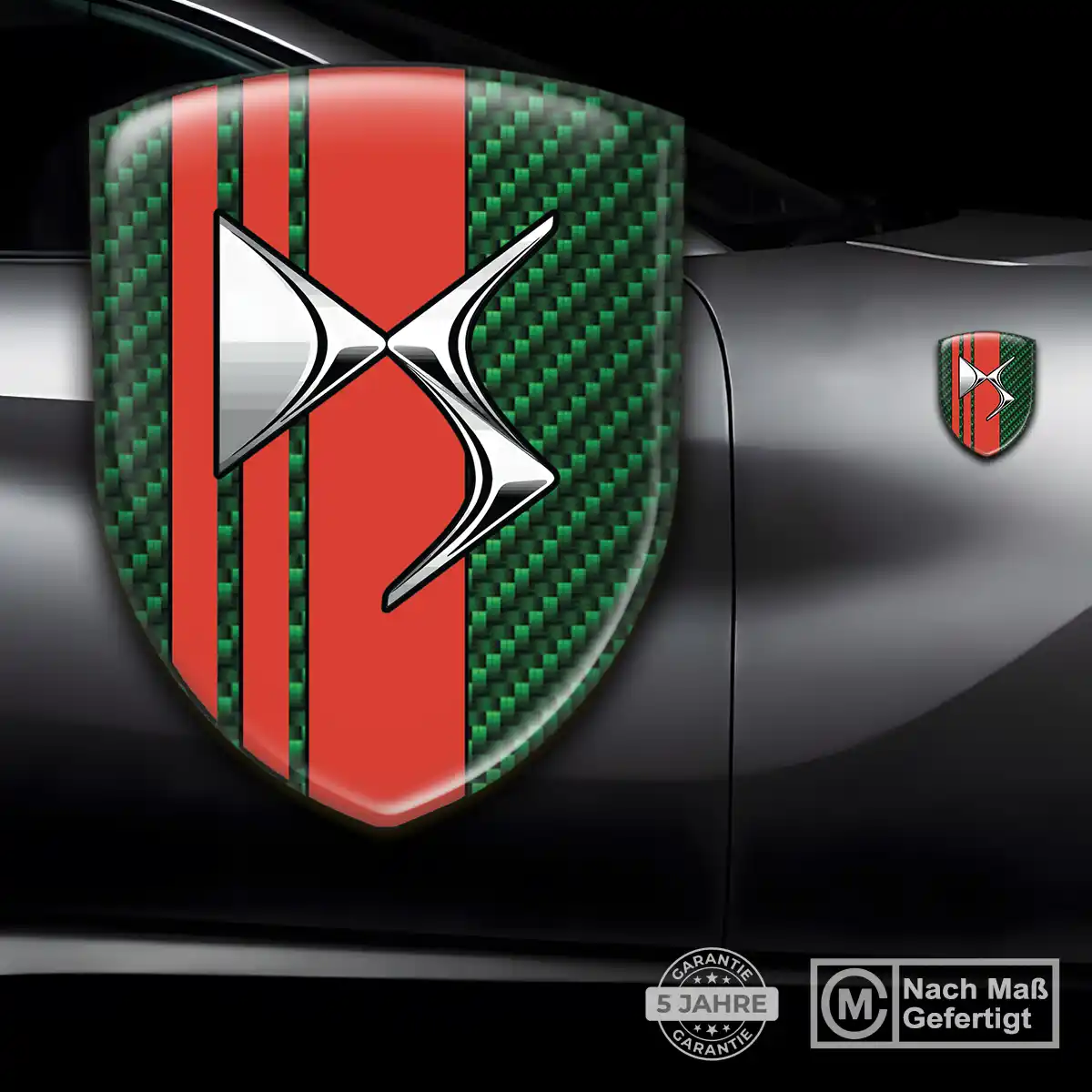 Citroen Aufkleber 3D Gel Silikon Auto Exterieurdesign