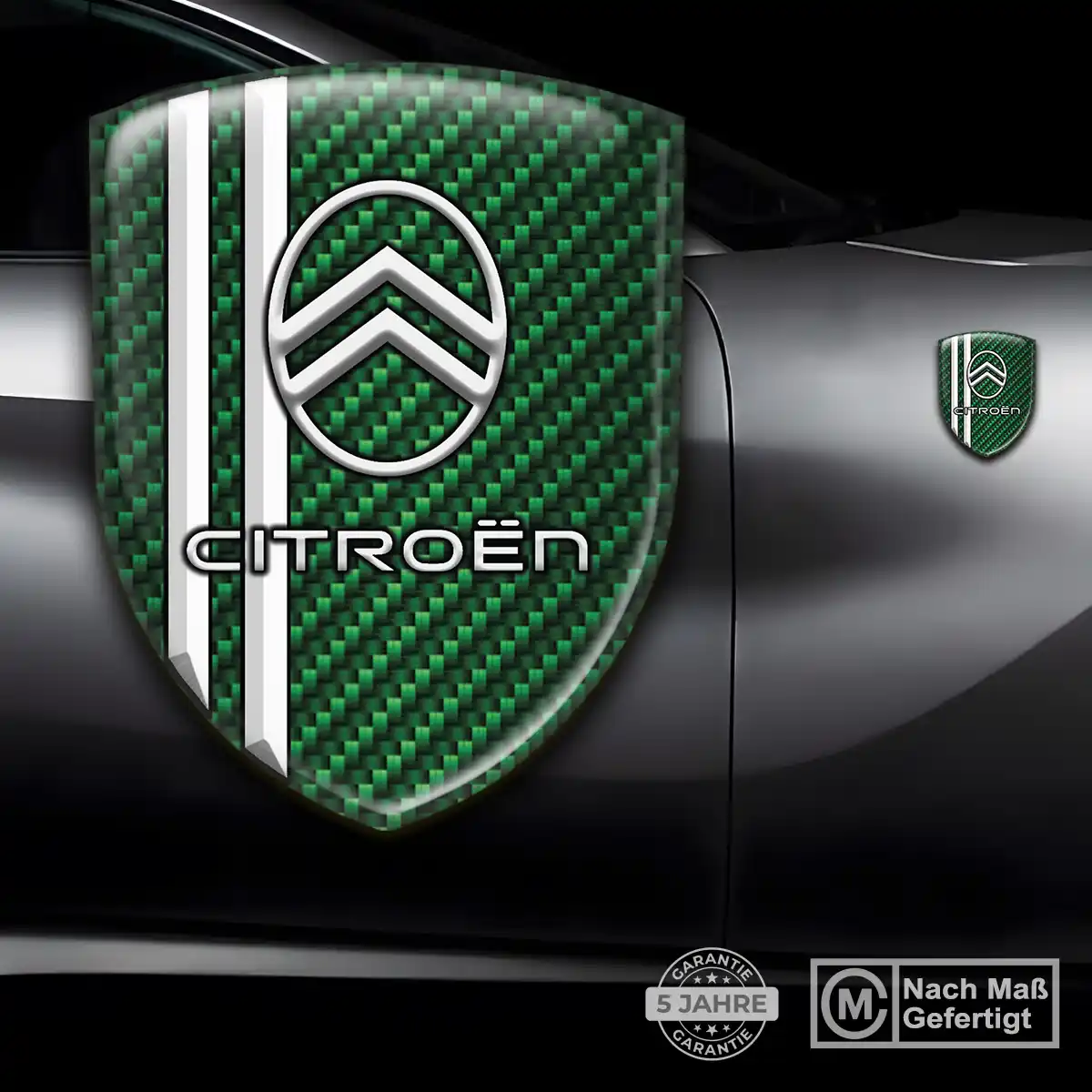 Citroen Aufkleber 3D Gel Silikon Auto Limitierte Auflage
