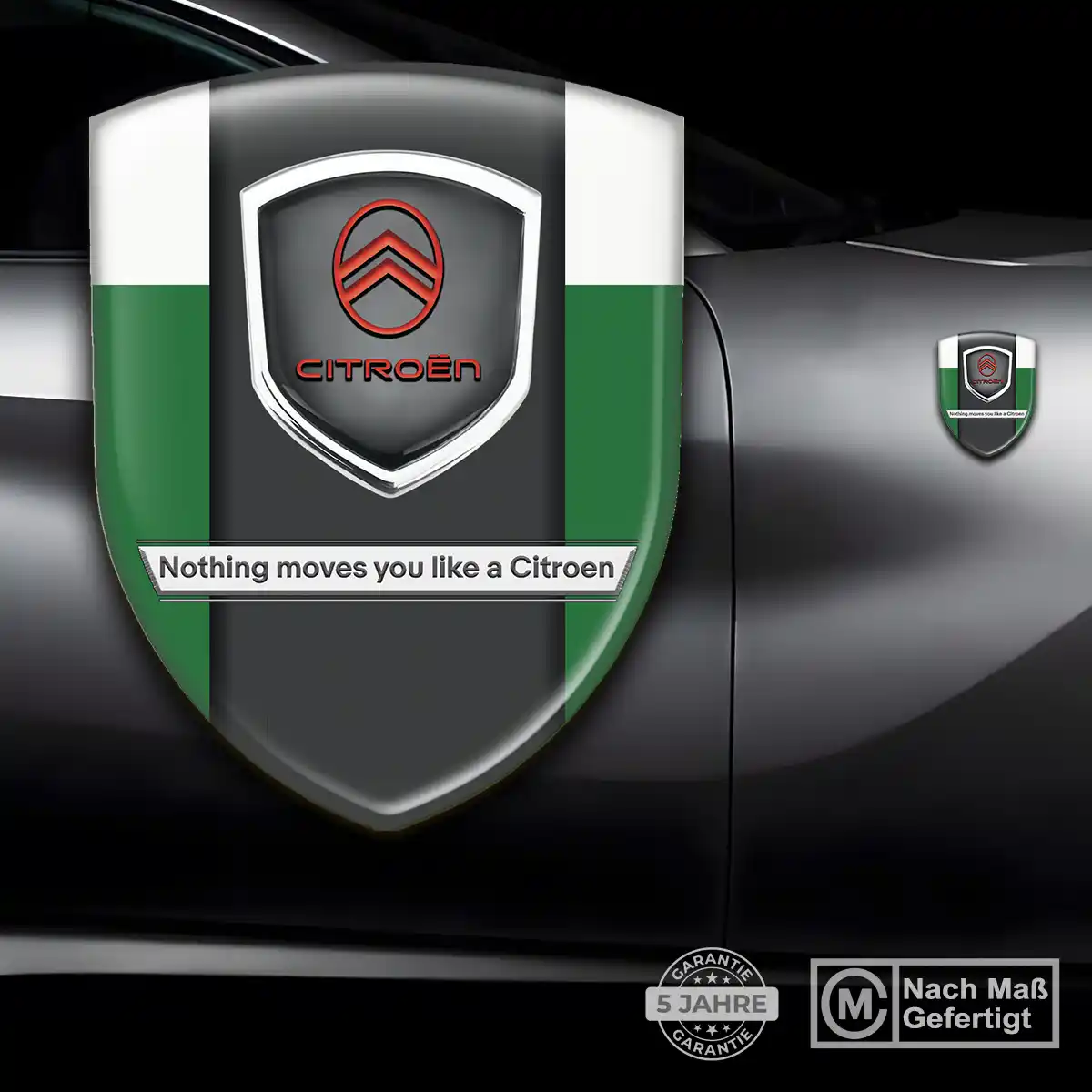 Citroen Aufkleber 3D Gel Silikon Auto Luxus-Edition