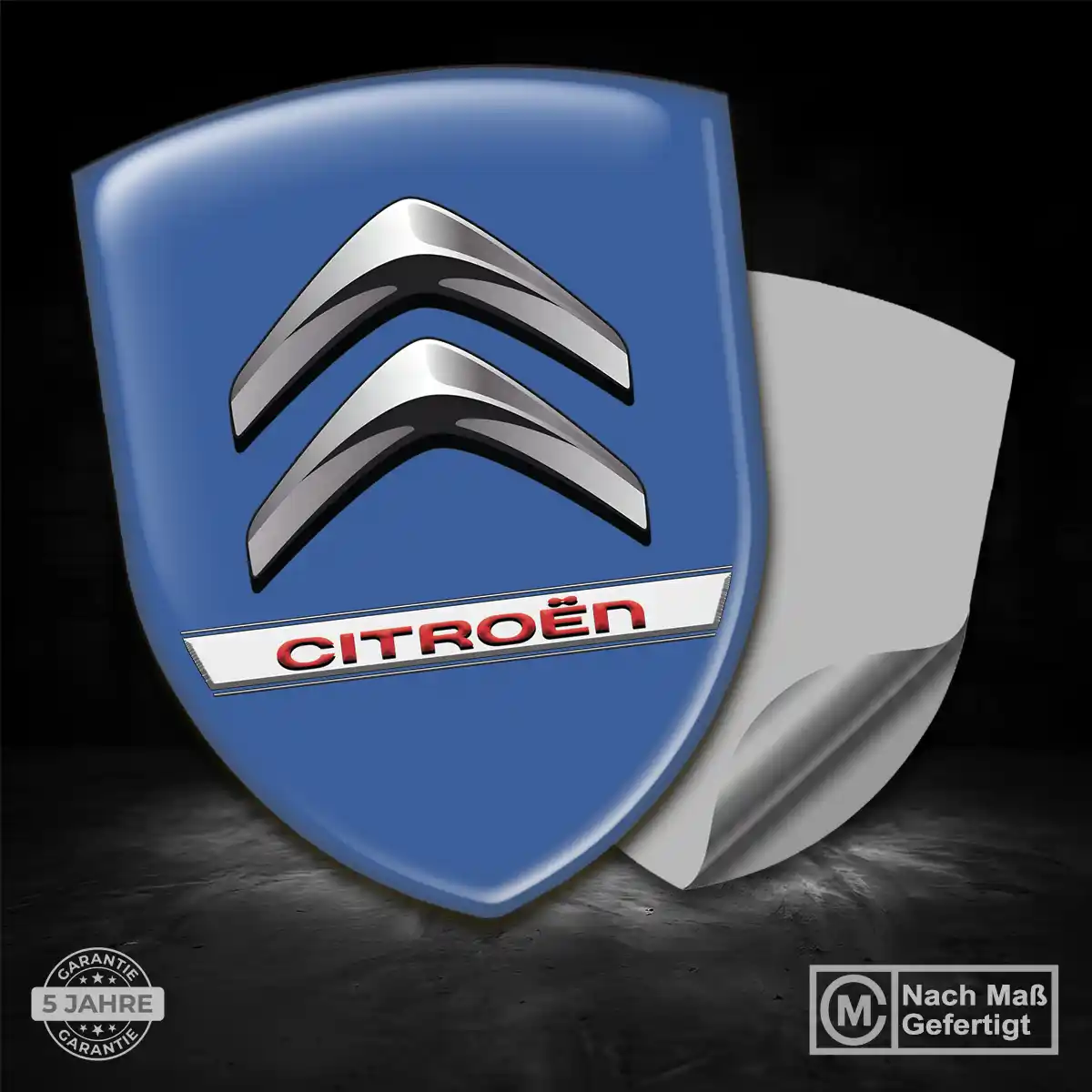 Citroen Aufkleber 3D Gel Silikon Auto Premium-Edition