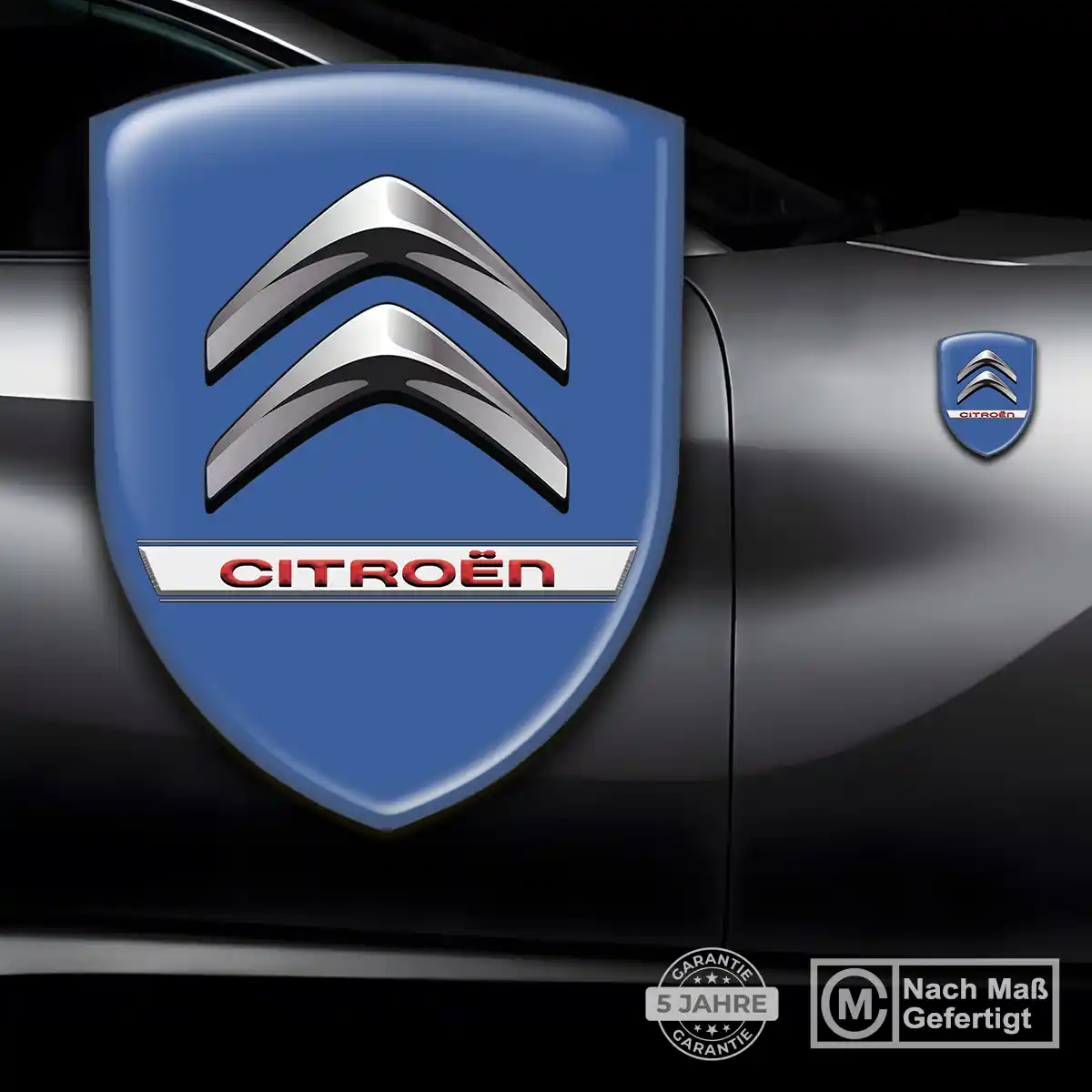 Citroen Aufkleber 3D Gel Silikon Auto Premium-Edition