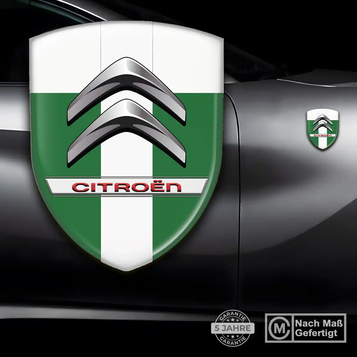 Citroen Aufkleber 3D Gel Silikon Auto Premiumqualität