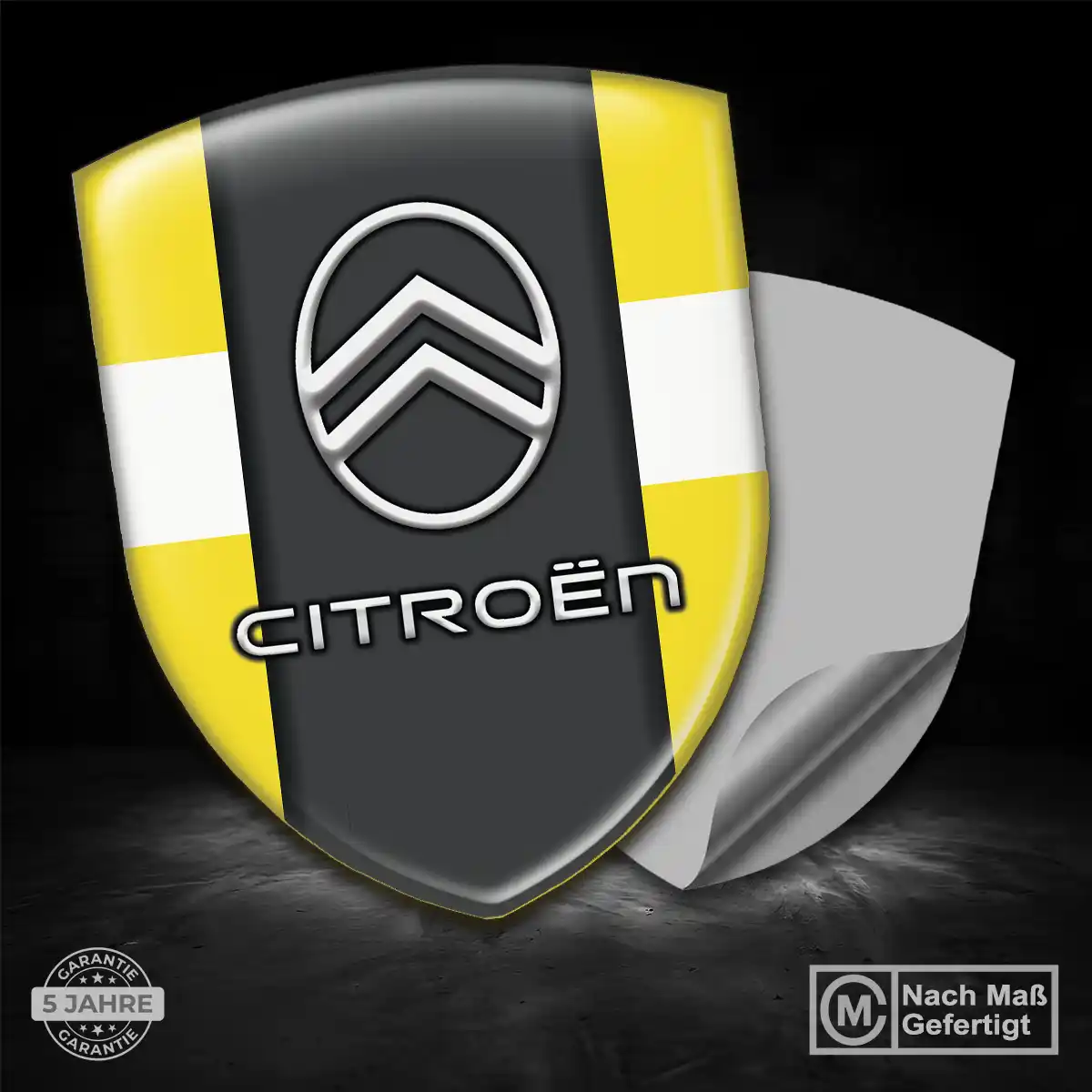Citroen Aufkleber 3D Gel Silikon Auto Tuningfahrzeug