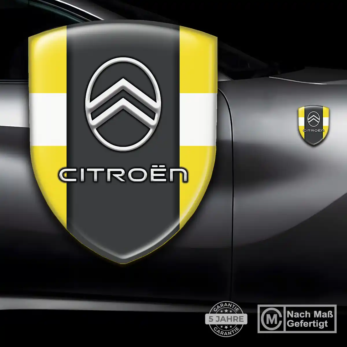 Citroen Aufkleber 3D Gel Silikon Auto Tuningfahrzeug