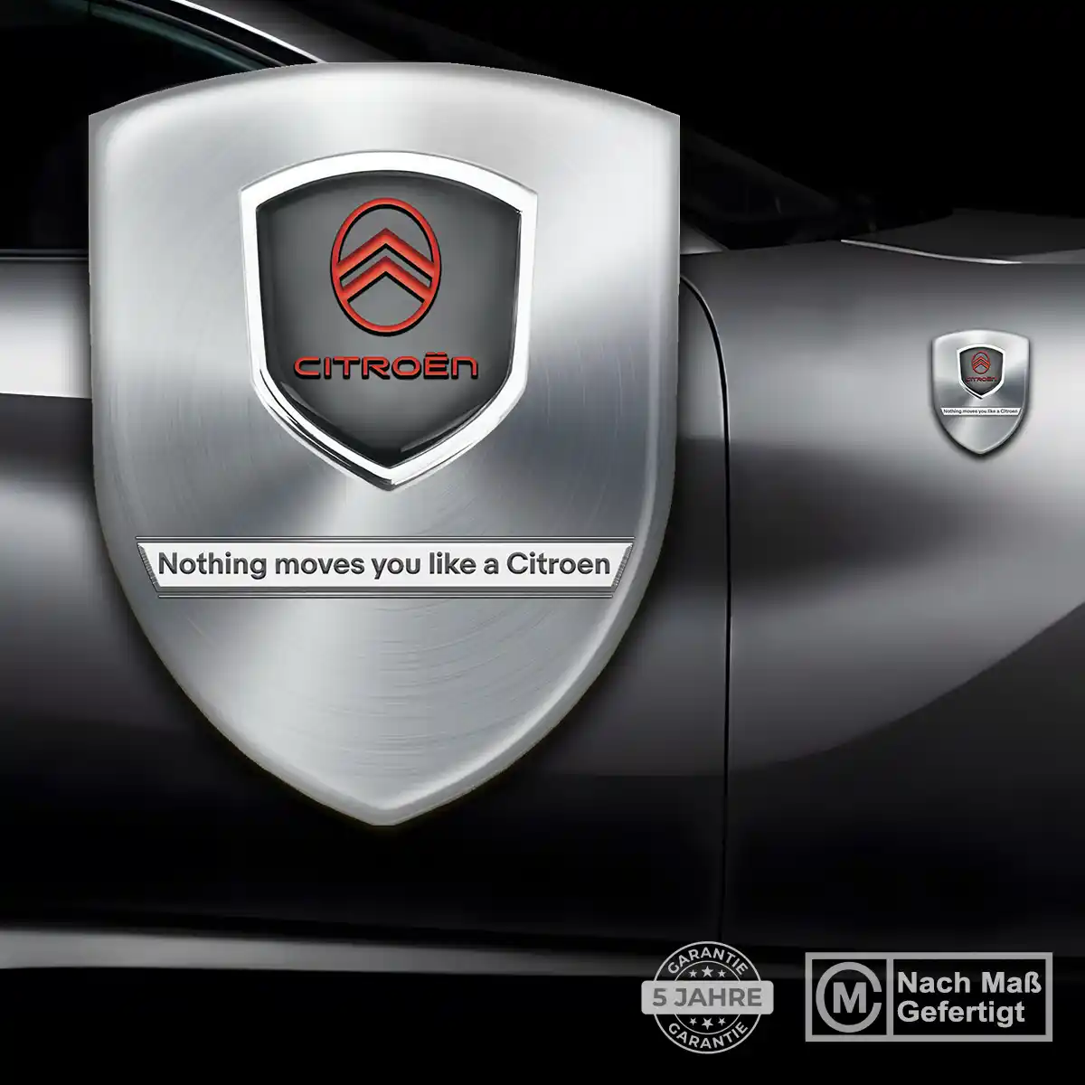 Citroen Aufkleber 3D Gel Silikon Exterieurdesign
