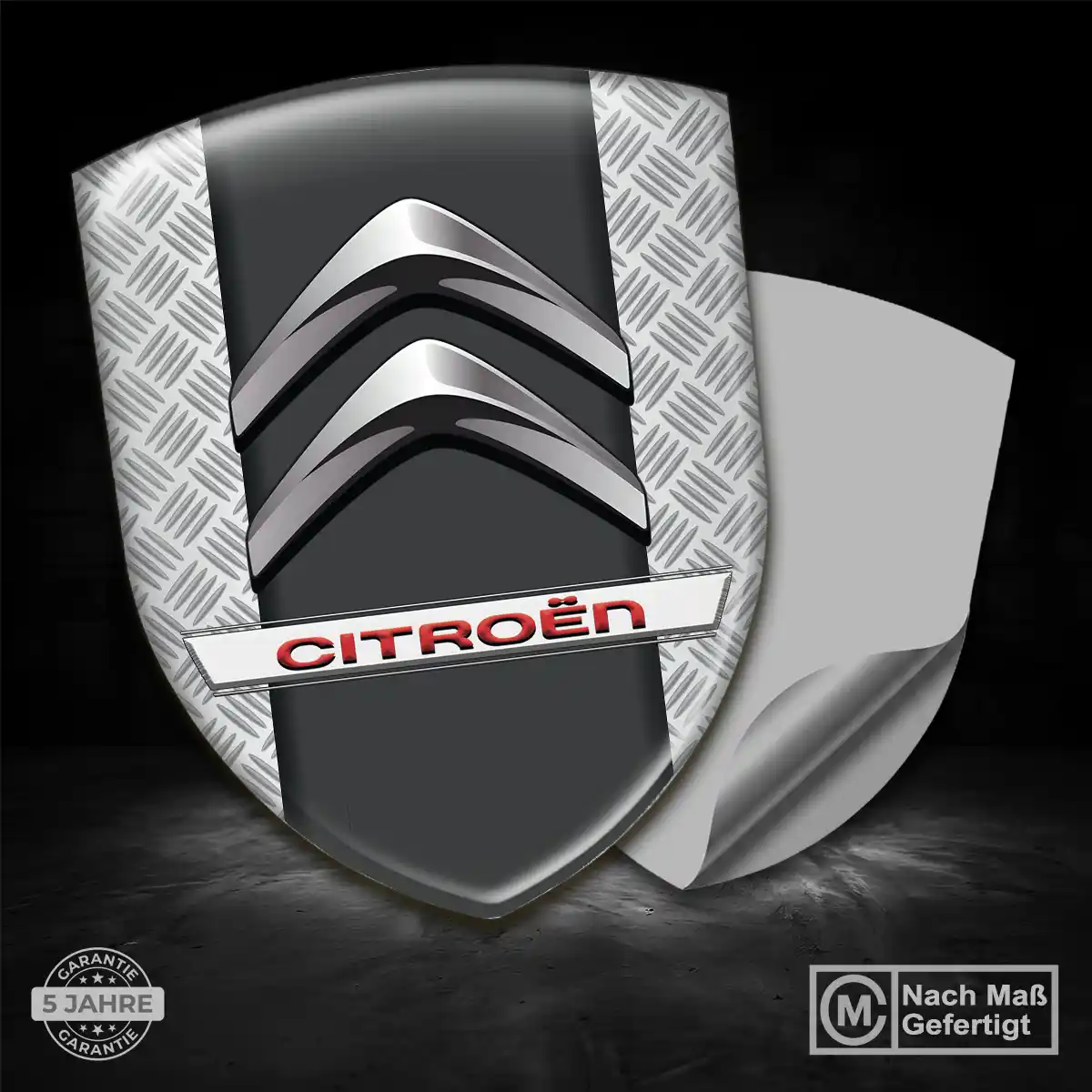 Citroen Aufkleber 3D Gel Silikon Hohe Qualität