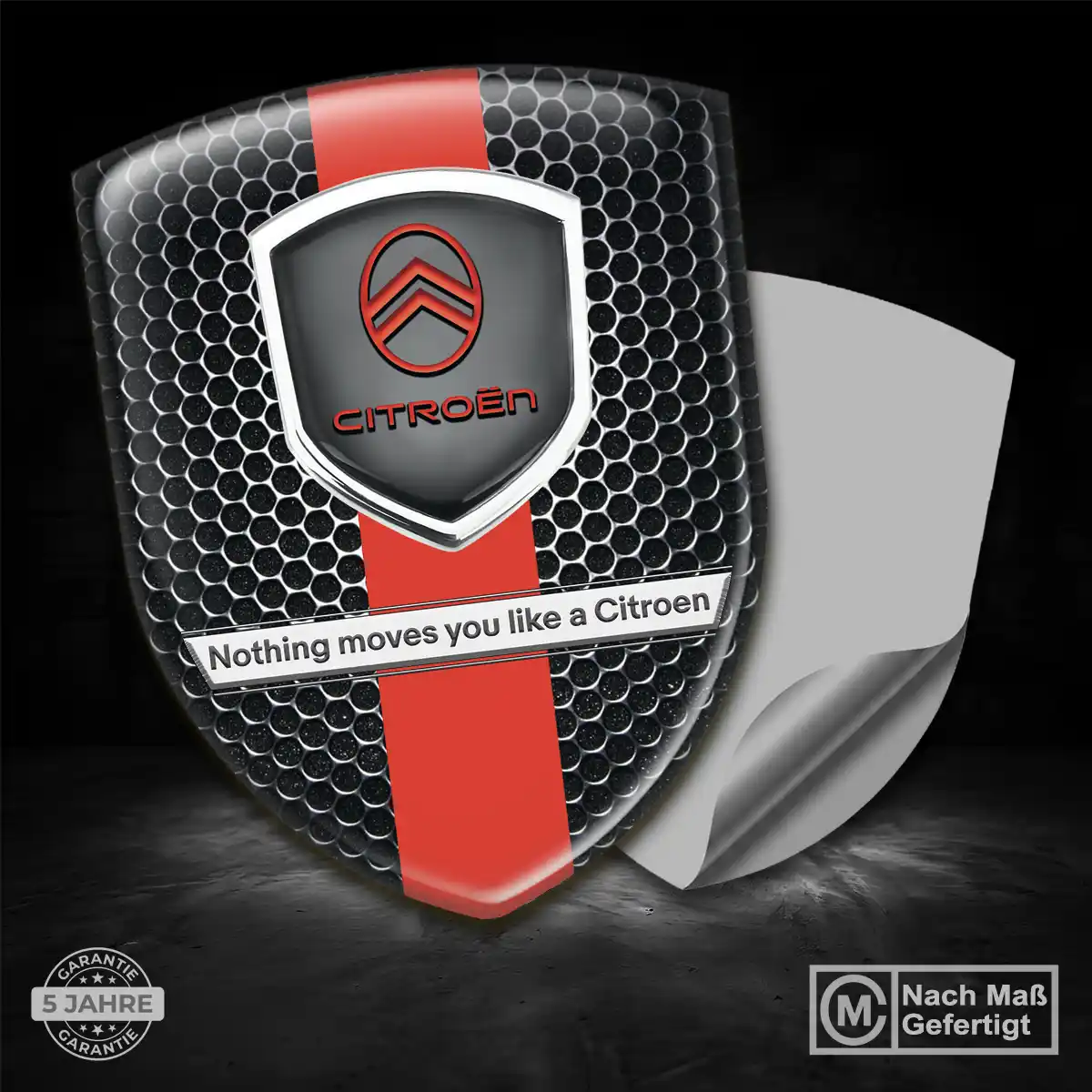 Citroen Aufkleber 3D Gel Silikon Interieurdesign