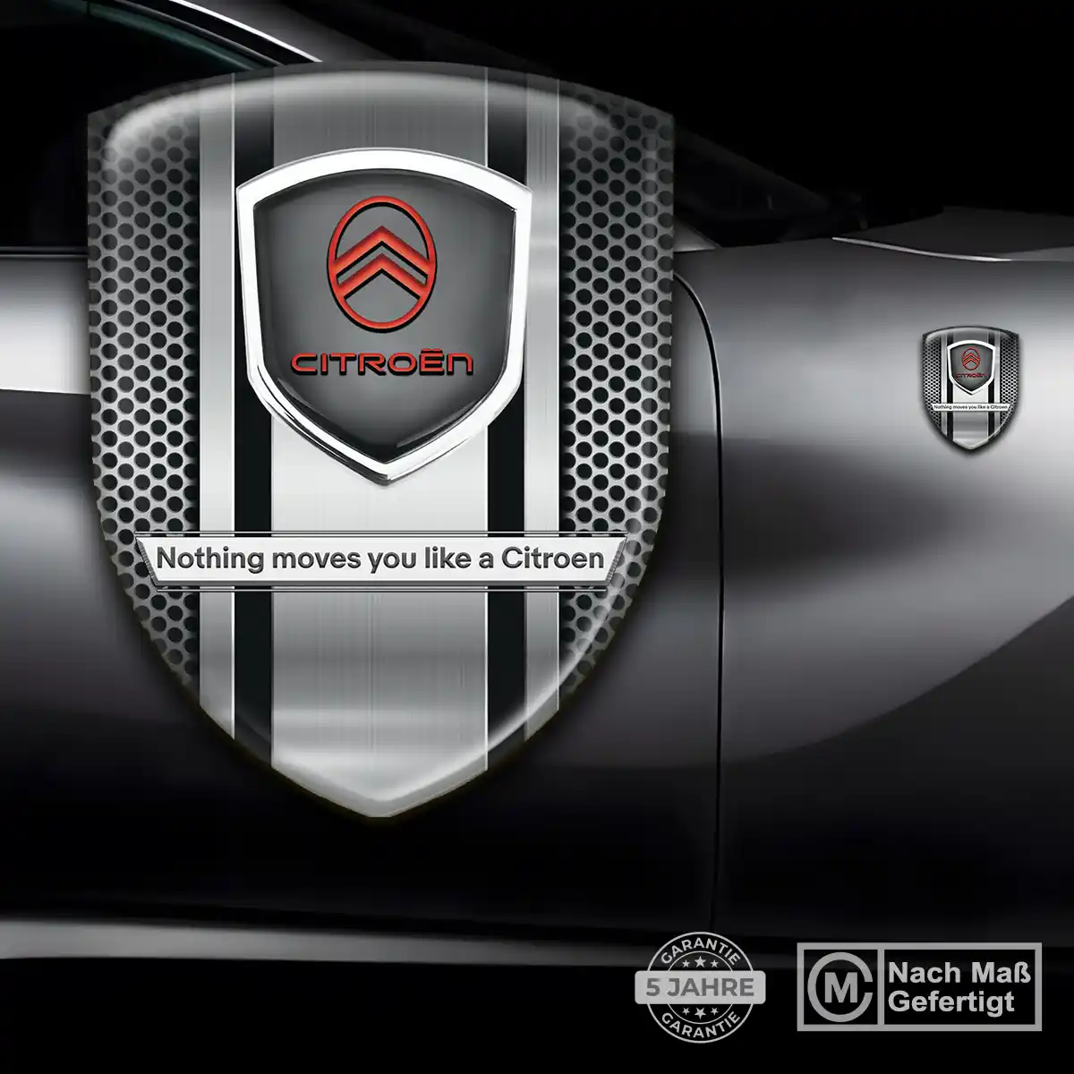Citroen Aufkleber 3D Gel Wappen Auto Hohe Qualität