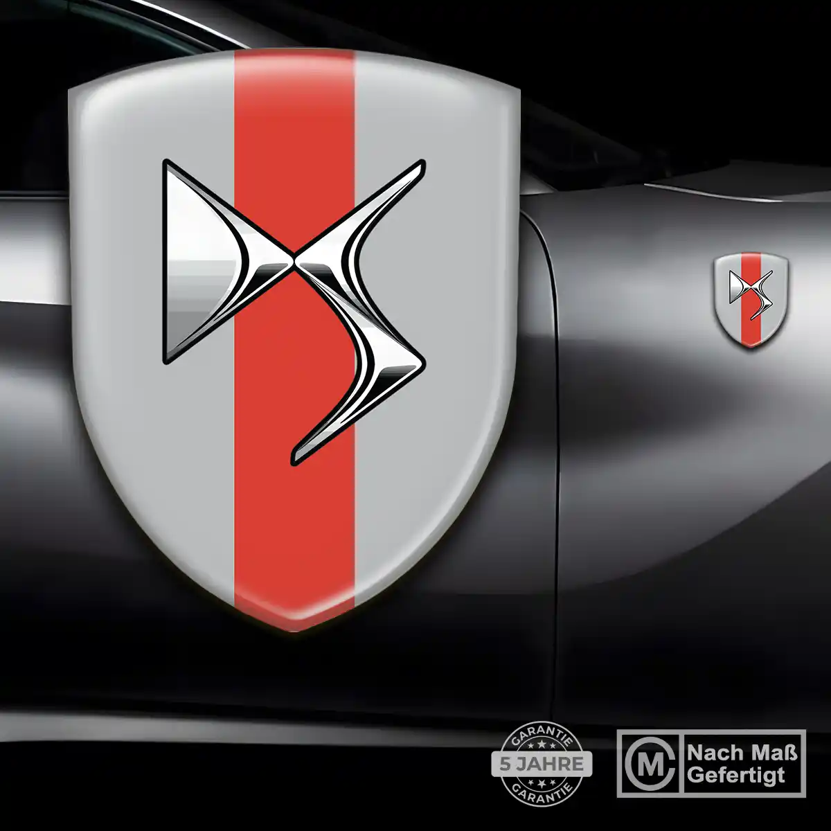 Citroen Aufkleber 3D Gel Wappen Auto Interieurdesign