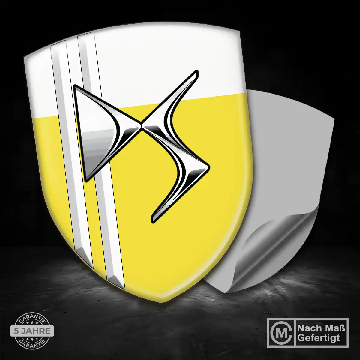 Citroen Aufkleber 3D Gel Wappen Auto Premiumqualität