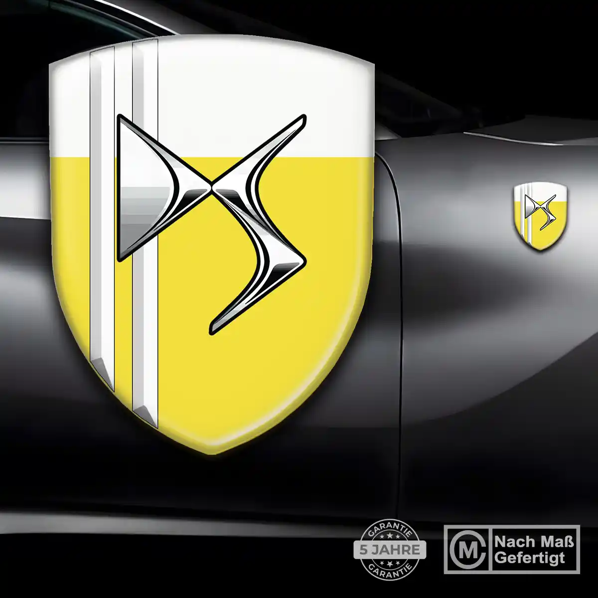 Citroen Aufkleber 3D Gel Wappen Auto Premiumqualität