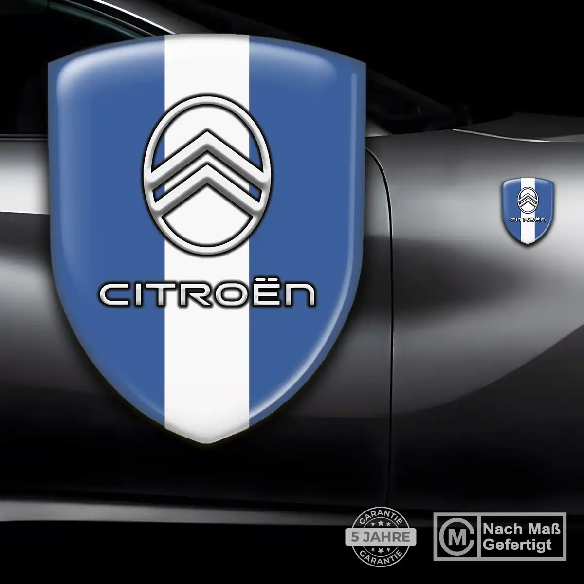 Citroen Aufkleber 3D Gel Wappen Auto Stilvolles Design