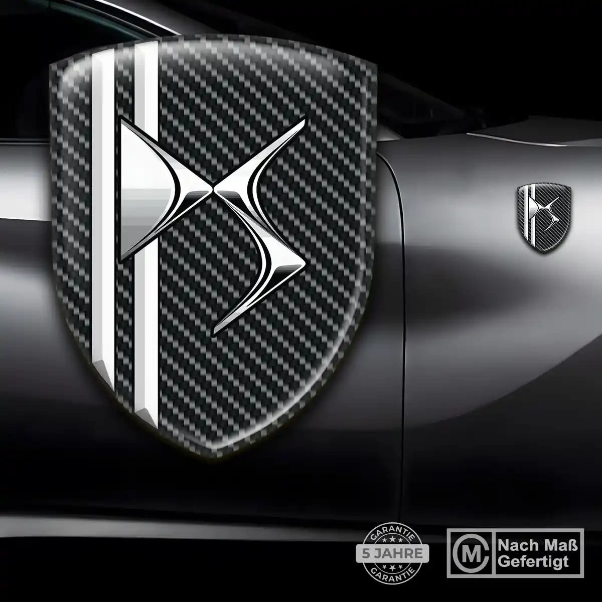 Citroen Aufkleber 3D Gel Wappen Exterieurdesign