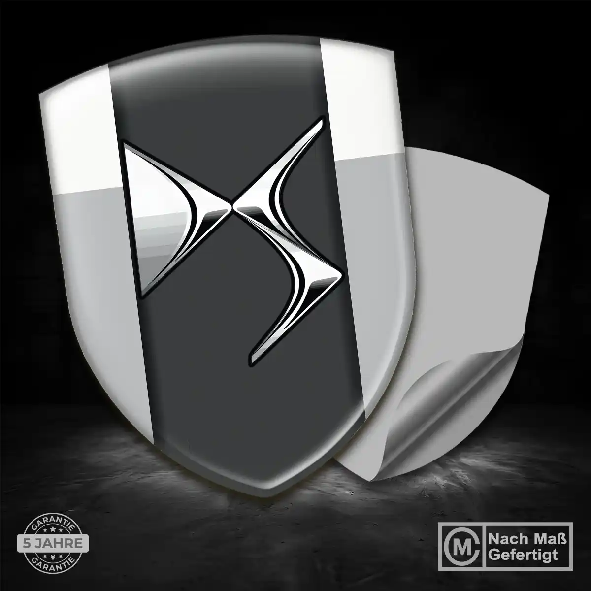 Citroen Aufkleber 3D Gel Wappen Limitierte Auflage