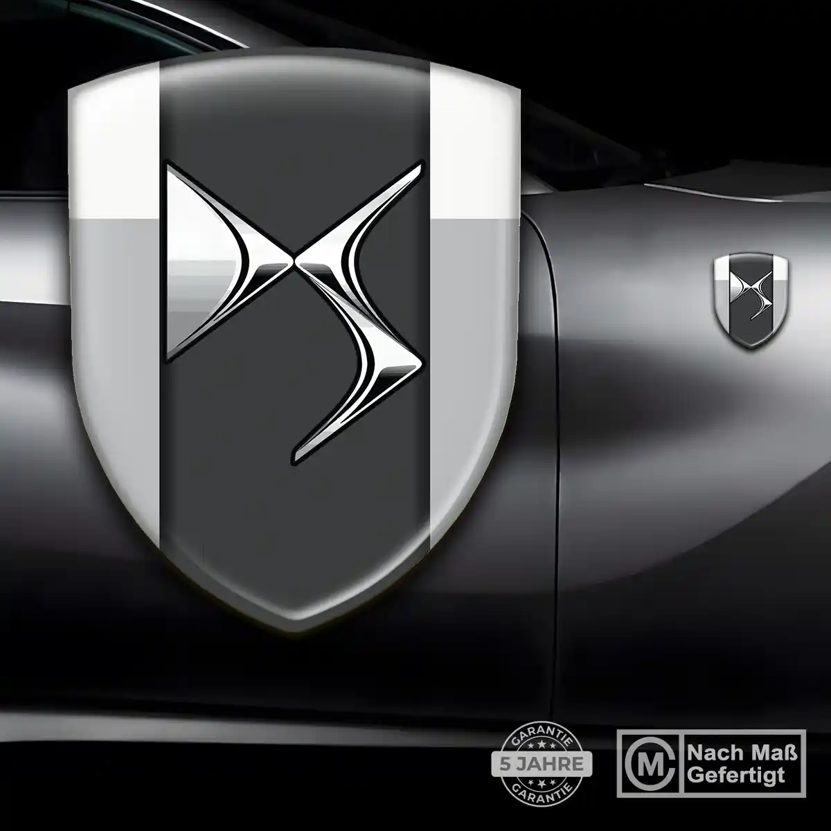 Citroen Aufkleber 3D Gel Wappen Limitierte Auflage