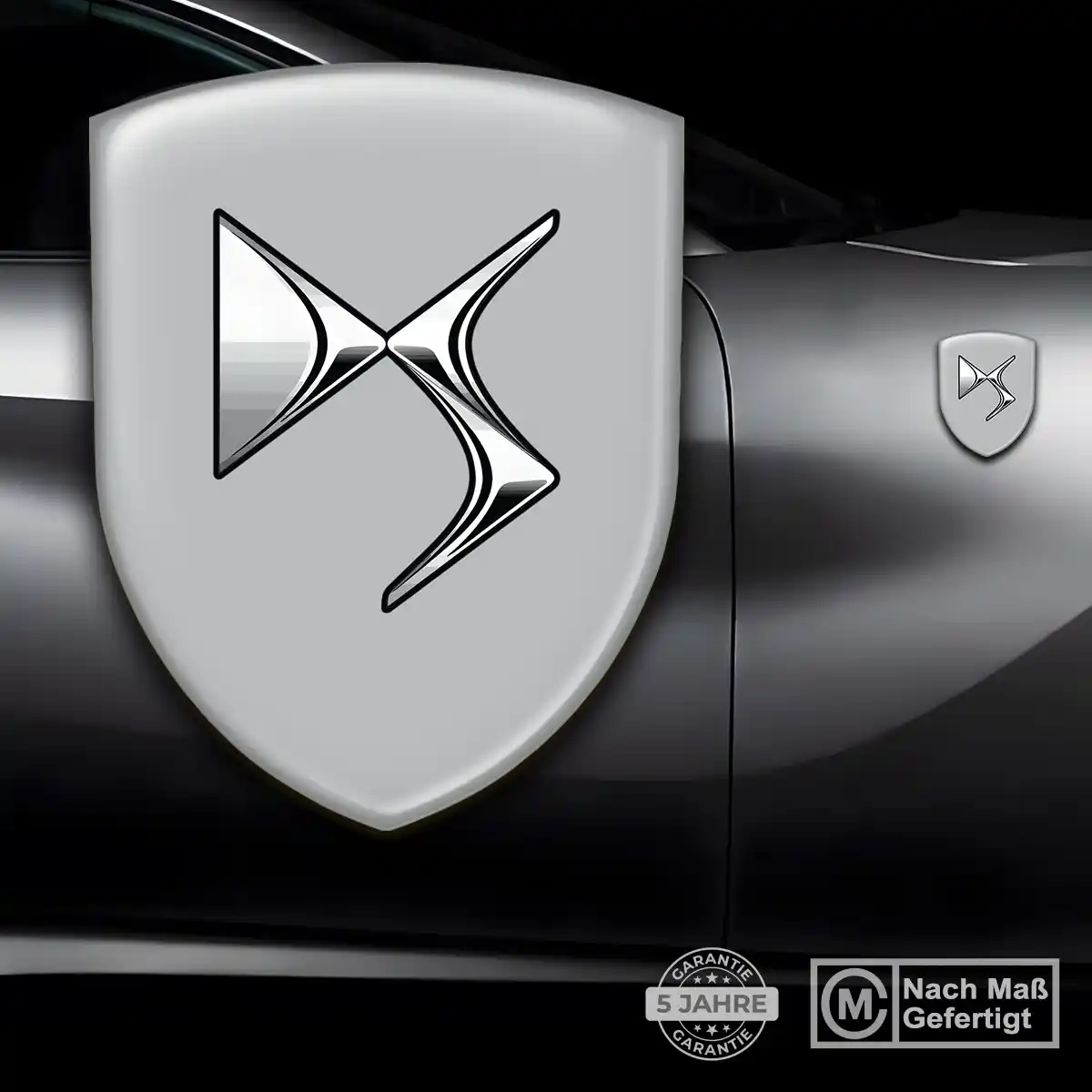 Citroen Aufkleber 3D Gel Wappen Luxus-Edition