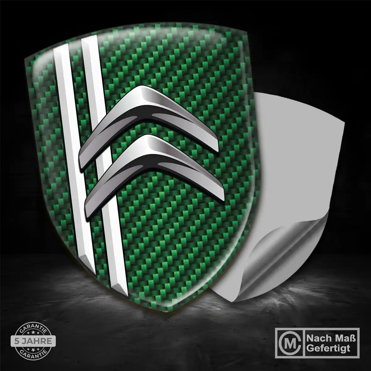 Citroen Aufkleber 3D Gel Wappen Premiumqualität
