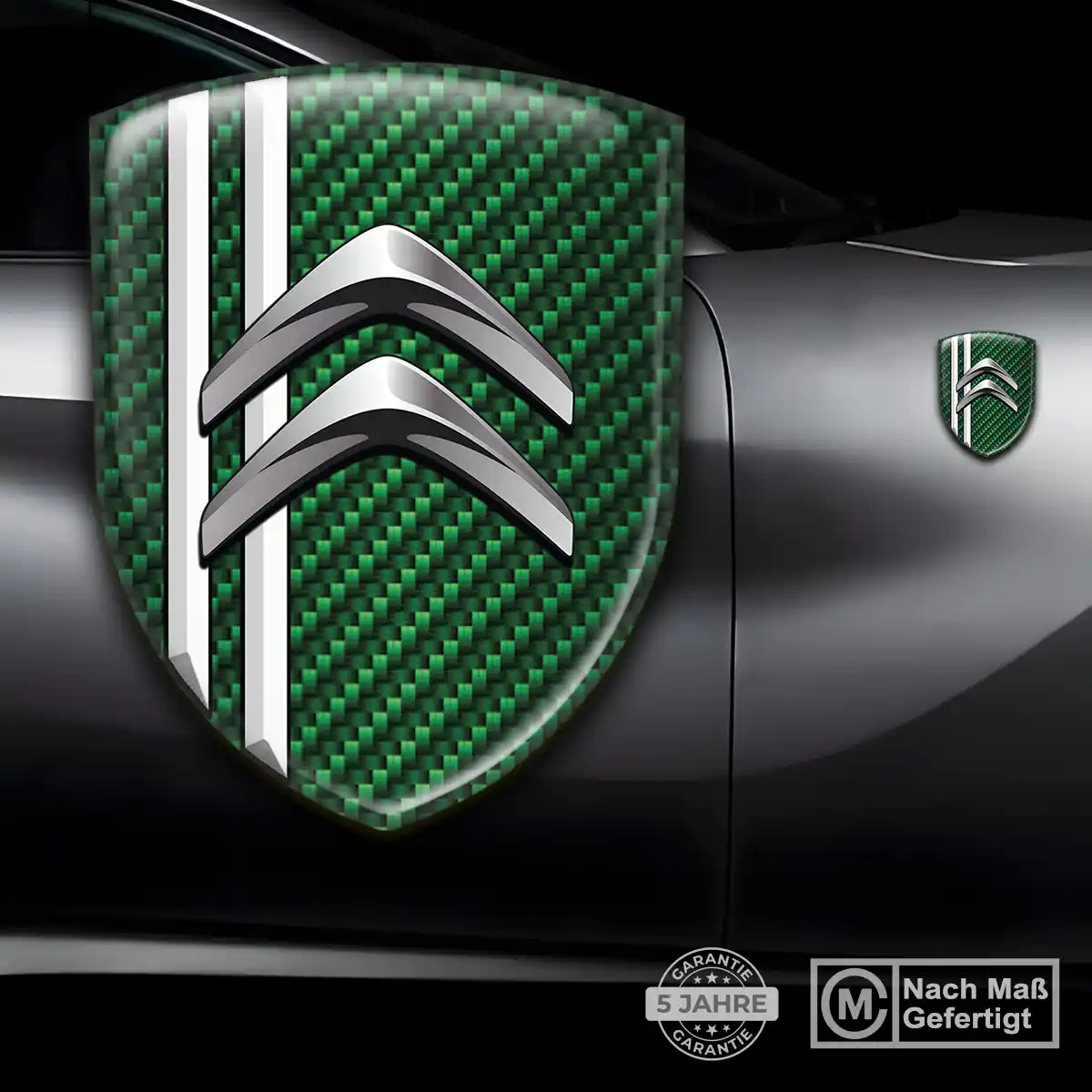 Citroen Aufkleber 3D Gel Wappen Premiumqualität