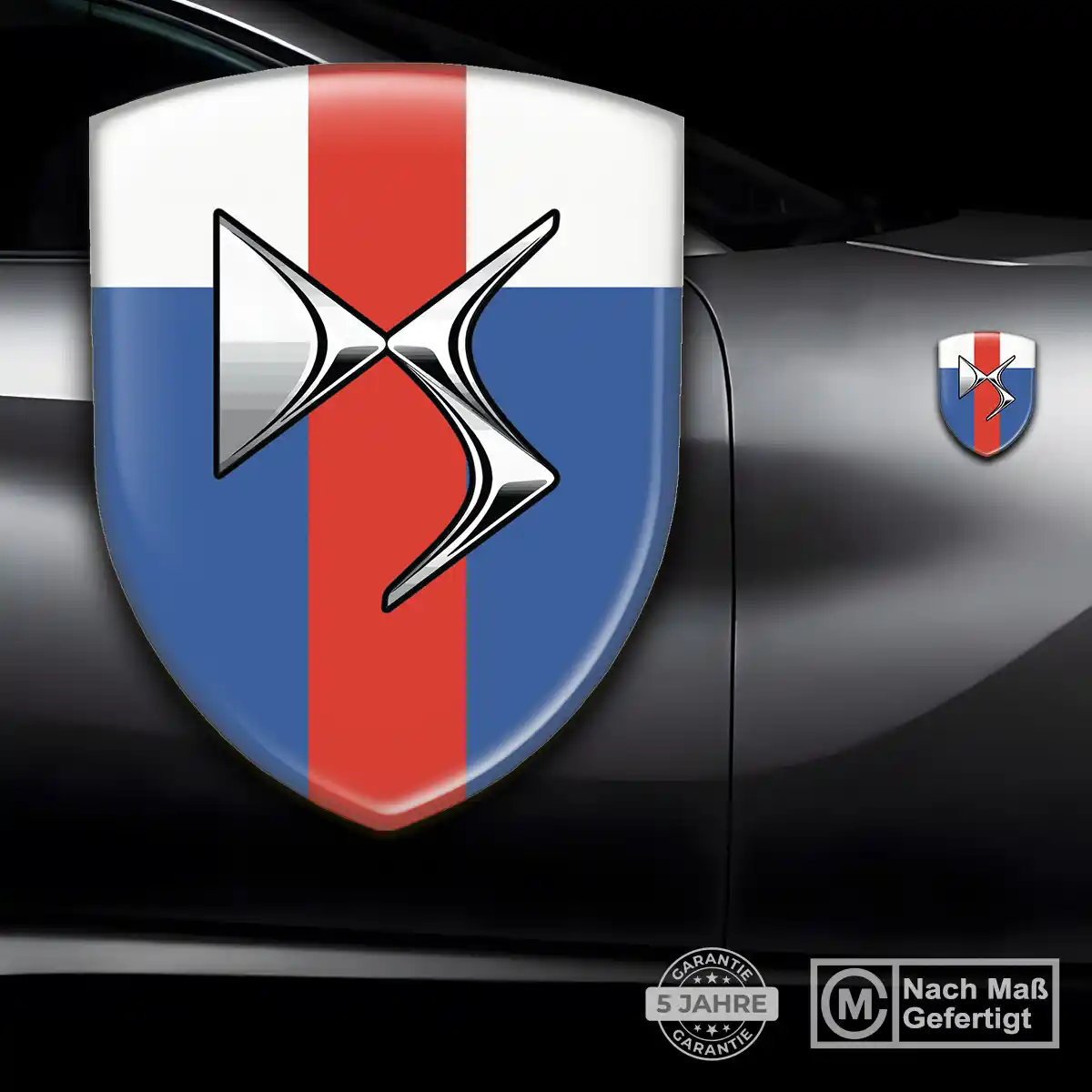 Citroen Aufkleber 3D Gel Wappen Tuningfahrzeug